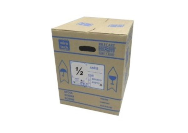 Wire-o 1/2 passo 3:1 Branco Bobina -0 Wire-o 1/2 passo 3:1 Branco Bobina -0