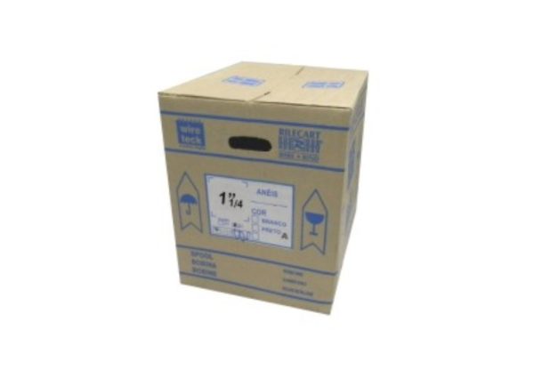 Wire-o 1" 1/4 passo 2:1 Preto Bobina -0