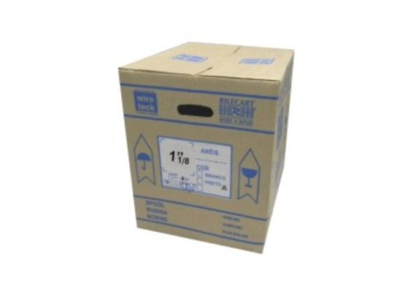 Wire-o 1" 1/8 passo 2:1 Preto Bobina-0 Wire-o 1" 1/8 passo 2:1 Preto Bobina-0