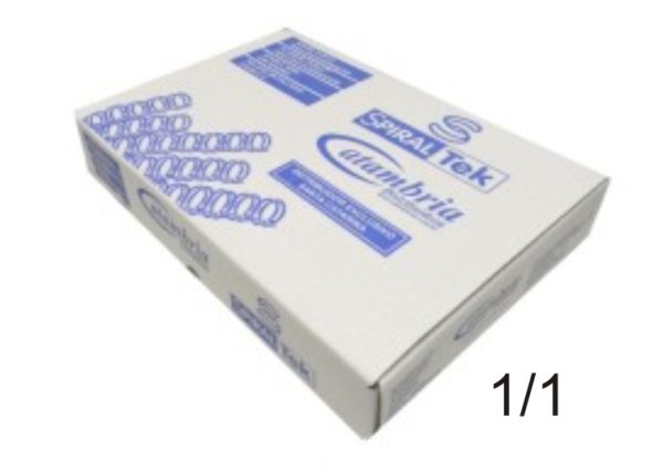 Wire-o 1" passo 2:1 Preto Ofício-0