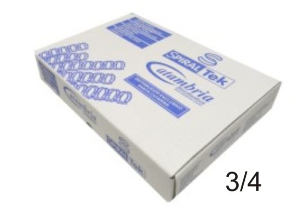 Wire-o 3/4 passo 2:1 Silver Ofício-0