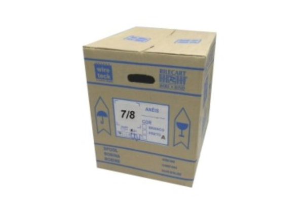 Wire-o 7/8 passo 2:1 Branco Bobina -0