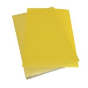 Chapa PP Esp. 0,30 330 x 220 Couro Amarelo -0