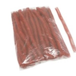 Espiral 17 mm Vermelho -0