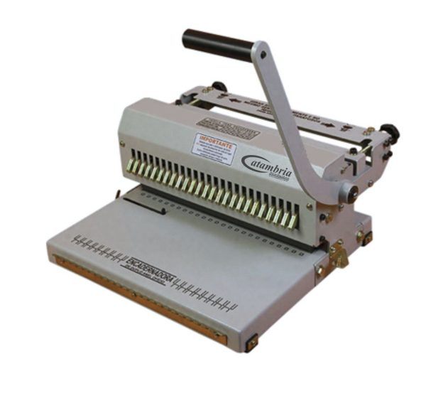 Perfuradora/Fechadora Manual Wire-o EX - Passo 2:1 Furo Quadrado 5,4 mm-0