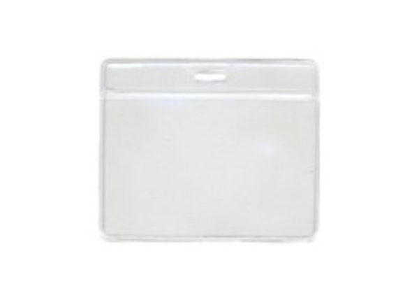 Porta Cracha PVC 58x89 mm Horizontal-0