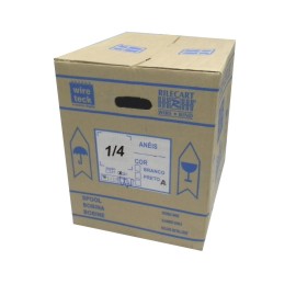 Wire-o 1/4 3:1 Branco Bobina-0