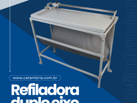 Refiladora duplo eixo
