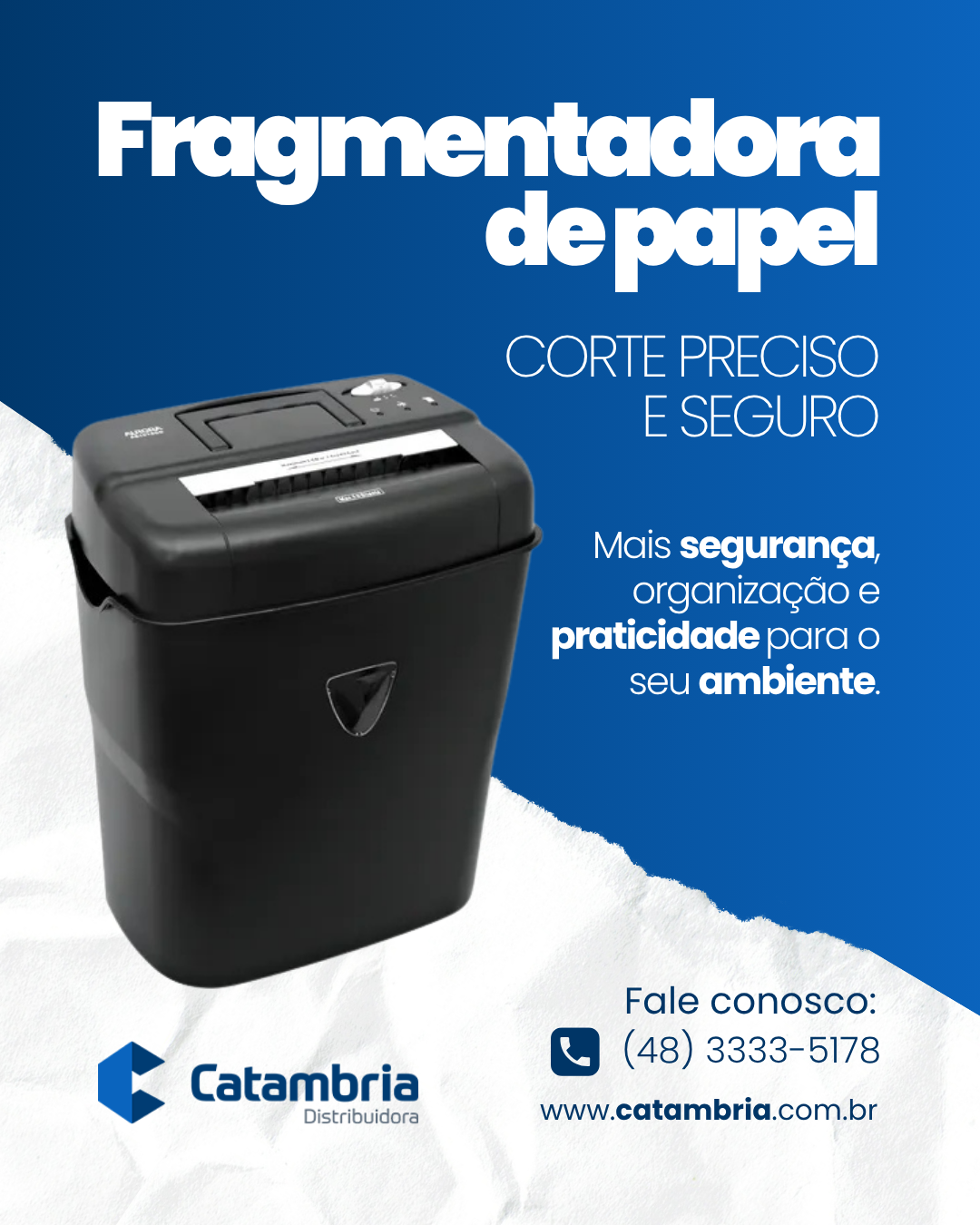 Fragmentadora de Papel