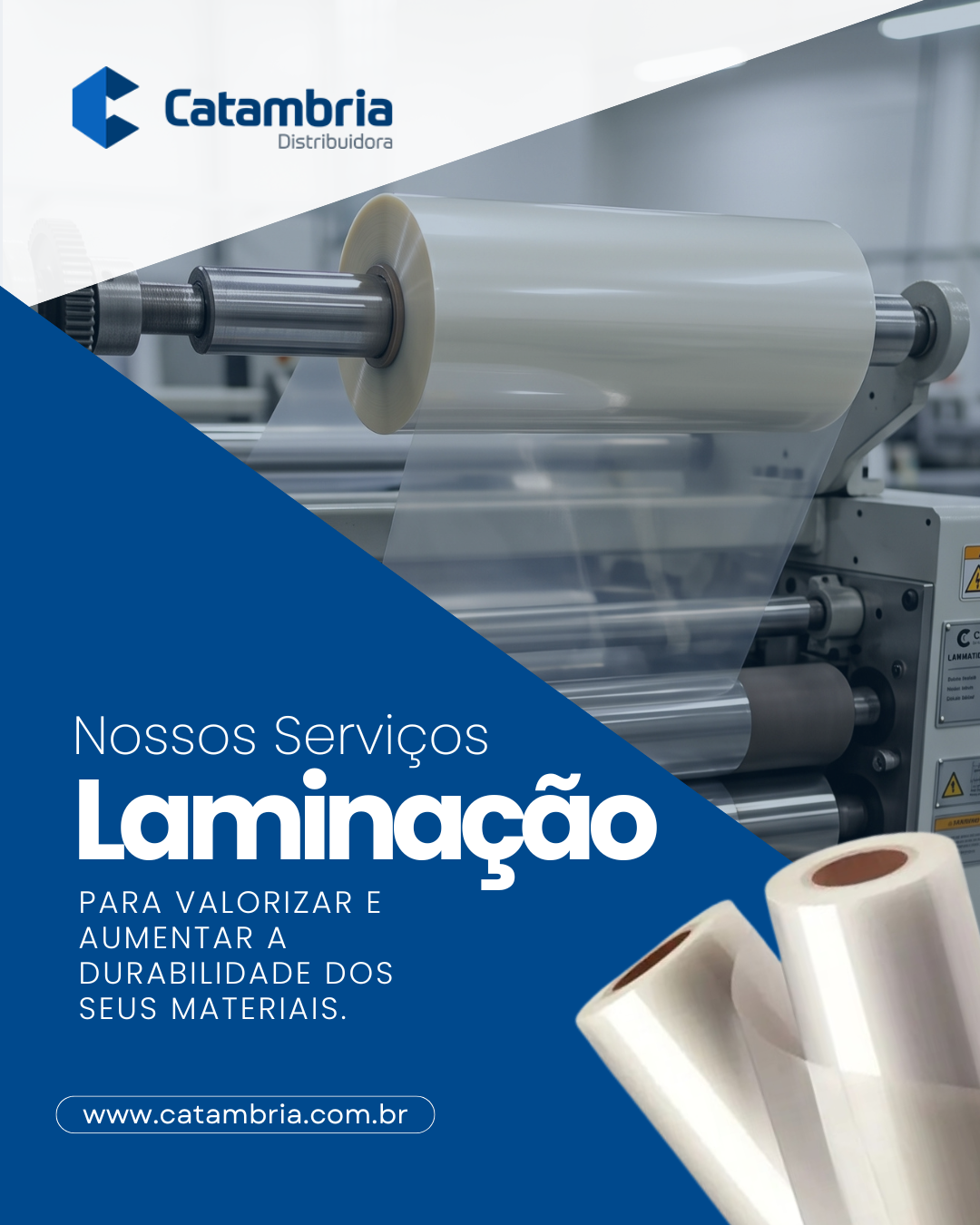 Nossos Serviços - Laminação